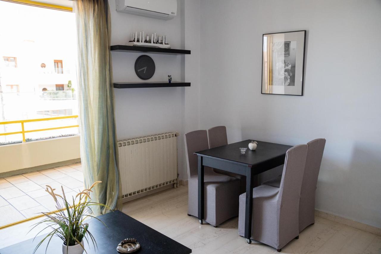 Eftihia Apartments By The Sea Rethymno  Bagian luar foto