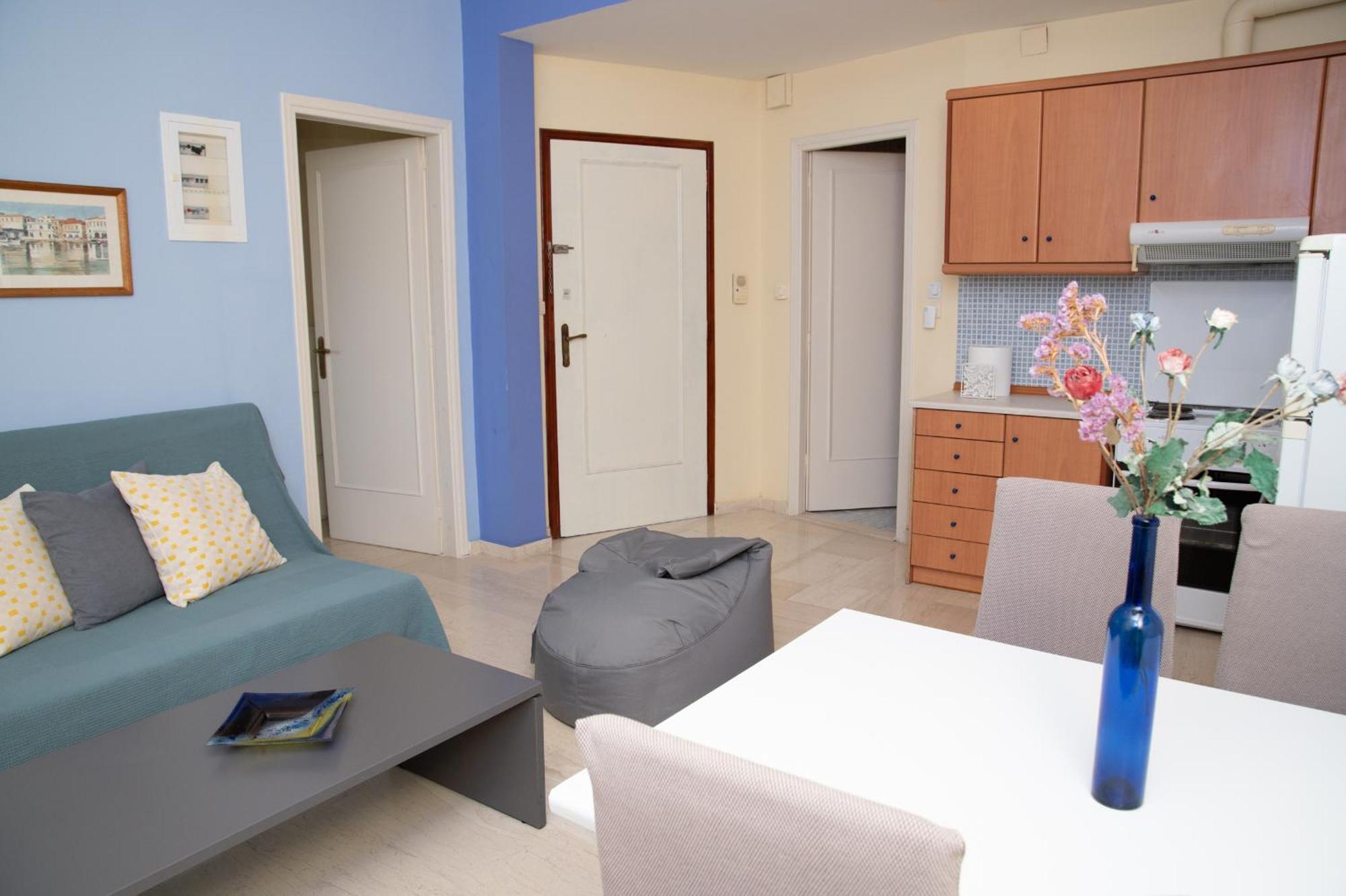 Eftihia Apartments By The Sea Rethymno  Bagian luar foto