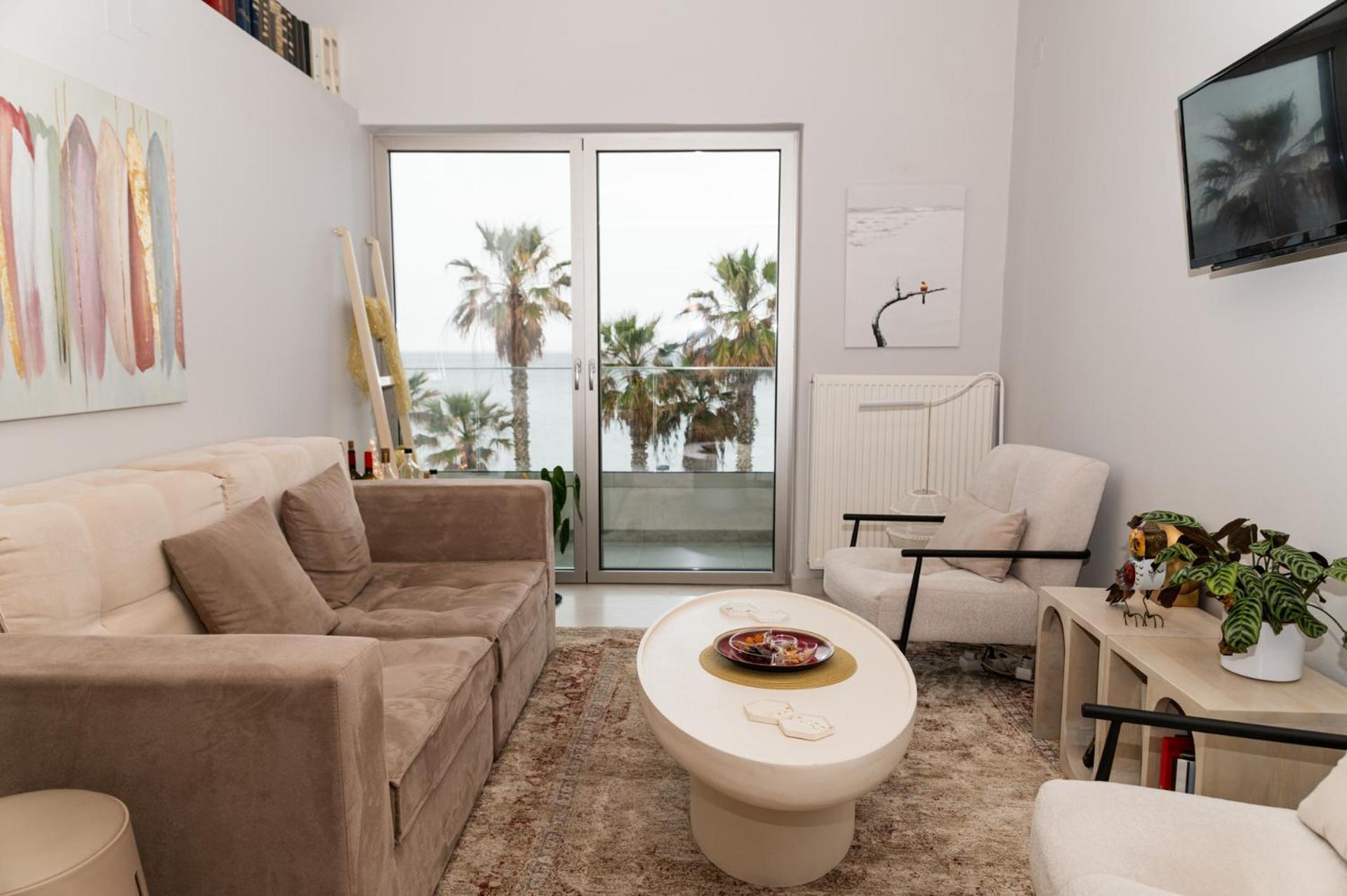 Eftihia Apartments By The Sea Rethymno  Bagian luar foto